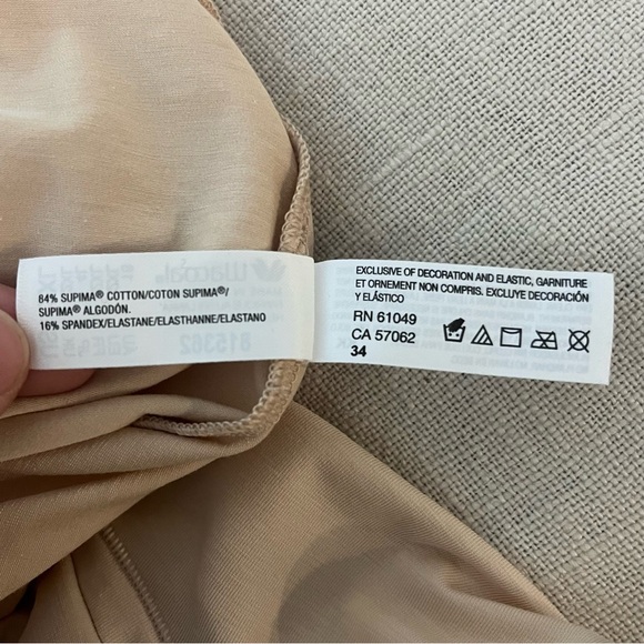 Wacoal Scoop Neck Tank Top-Nude-Women’s 2XL-Layering-Classic-Simple-Casual-NEW - Picture 4 of 6